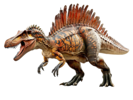 Premium Spinosaurus Dinosaur Isolated on Transparent Background for Graphic Design png