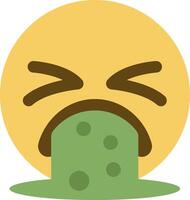 Emoji face with tongue out vector