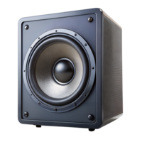 speaker isolate on transparency background png