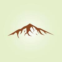 Mountain trendy artwork lovely abstract illustration colorful useful design vector