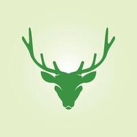 Deer head trendy artwork sublime abstract illustration colorful useful design vector