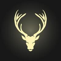 Head deer trendy artwork awesome abstract illustration colorful useful design vector