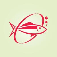 Fish water trendy artwork gorgeous abstract illustration colorful useful design vector