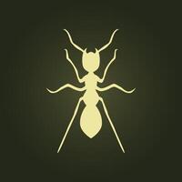 Ant trendy artwork surprising abstract illustration colorful useful design vector
