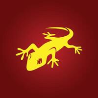 Big lizard trendy artwork incredible abstract illustration colorful useful design vector