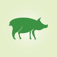 Pig head trendy artwork sublime abstract illustration colorful useful design vector