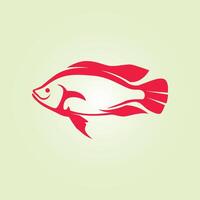 Fish trendy artwork gorgeous abstract illustration colorful useful design vector