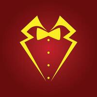 Tuxedo man trendy artwork incredible abstract illustration colorful useful design vector