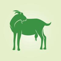 Female goat trendy artwork sublime abstract illustration colorful useful design vector