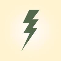 Thunderbolt trendy artwork miraculous abstract illustration colorful useful design vector
