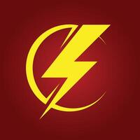 Flash thunderbolt trendy artwork astonishing abstract illustration colorful useful design vector