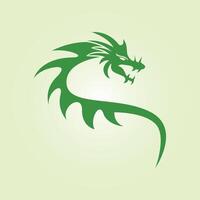 Dragon trendy artwork sublime abstract illustration colorful useful design vector
