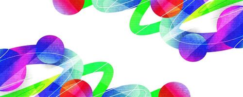 Abstract Geometric Background with Colorful Gradient Shapes with Texture Effect. Modern Gradient Background Illustration vector