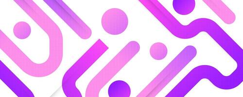 Abstract and Minimalist Background Design with Purple and Pink Geometric Shapes vector