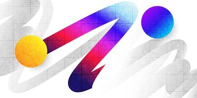 Abstract Creative and Minimalist Background Design with Gradient Color. Modern Cover or Banner Design Template vector