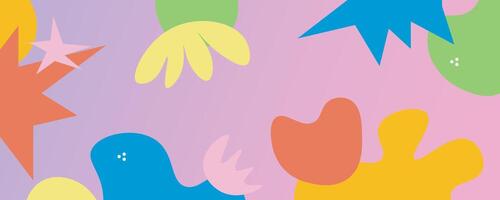 Cute colorful abstract background vector