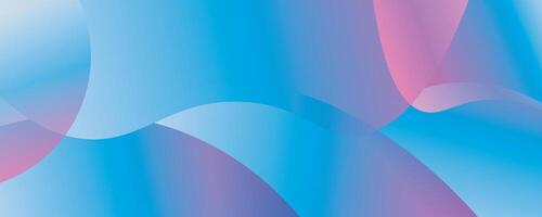 Modern blue gradient abstract background vector