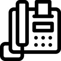 A phone icon on a white background vector