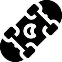 A skateboard with two wheels on it vector