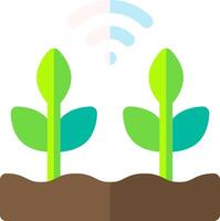 Grow your own food with wifi vector