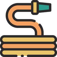 A pipe with a handle and a handle on it vector