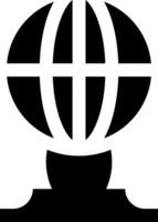 The globe icon on a white background vector