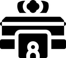 A black and white image of a lock and key vector