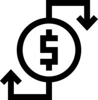 A dollar sign is shown in an arrow pointing to the right vector