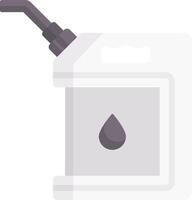 A gallon of oil with a drop of oil in it vector