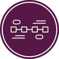 Infographic Timeline Line Circle Icon vector