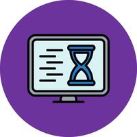 Checklist Filled Multi Circle Icon vector