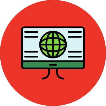 Knowledge Filled Multi Circle Icon vector