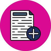 Create Filled Multi Circle Icon vector