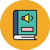 Sound Filled Multi Circle Icon vector