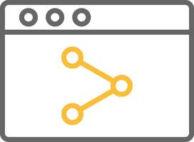 Share Icon Design vector