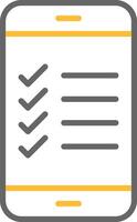 Checklist Icon Design vector