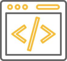 Html Icon Design vector
