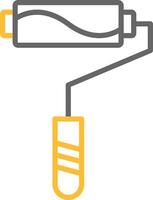 Paint Roller Icon Design vector