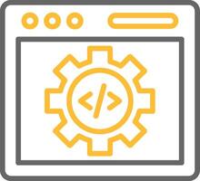 Configuration Icon Design vector