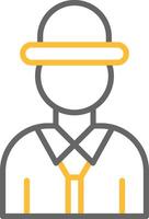 Worker Icon Design vector
