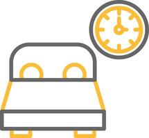 Rest Time Icon Design vector