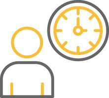 Working Hours Icon Design vector
