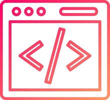 Html Icon Design vector
