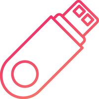 Usb Flash Drive Icon Design vector