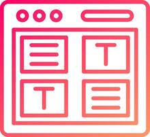 Web Design Icon Design vector