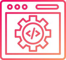 Configuration Icon Design vector