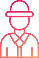 Worker Icon Design vector