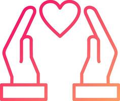 Quality Of Life Icon Design vector