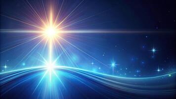 Elegant abstract background with streaks of star light shining from eye level photo
