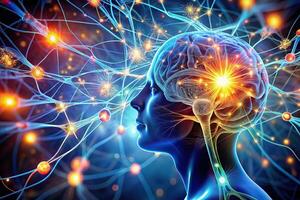 Medium shot of person using visualization techniques to enhance neuroplasticity photo